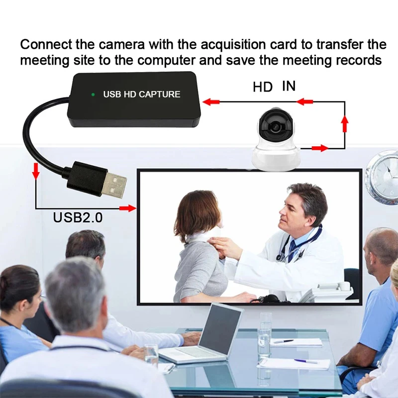 1080P 60 Гц видео карта захвата USB 3 0 совместимому с HDMI Захват записи коробка для PS4
