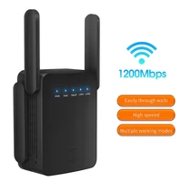 1200mbps wifi repeater 2 4g5ghz wifi router repeater wifi extender long range wifi booster wi fi signal amplifier access point