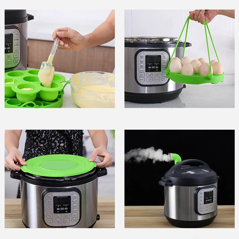 Лидер продаж скороварка силиконовые аксессуары слинг паровые яйца стойки