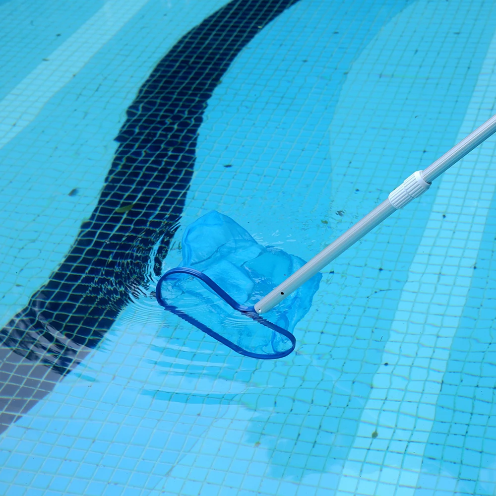 

Swimming Pool Cleaning Net Professional Telescopic Skimmer Net Aquarium Rescue Pool Cleaning Mesh Tools Accessories