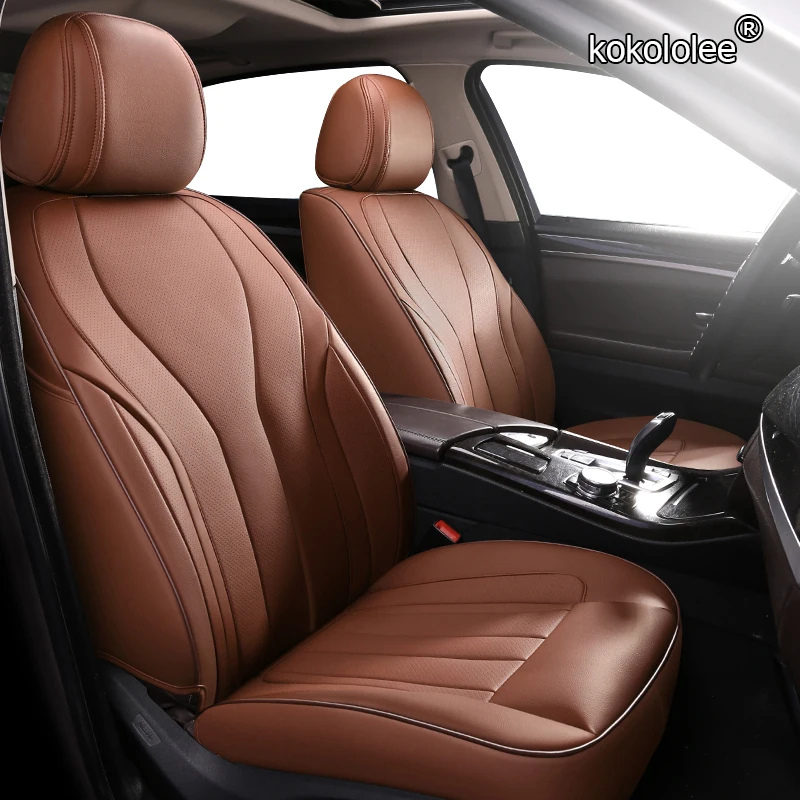 Чехол для автомобильного сиденья kololee кожаный чехол Volkswagen Passat Beetle Tuareg Tiguan Phaeton VW R36