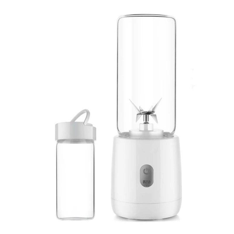 

New 6-Leaf Mini Portable Home Juicer With Multi-function Electric Juicer Cup And USB Charging Juice Extractor 400ml