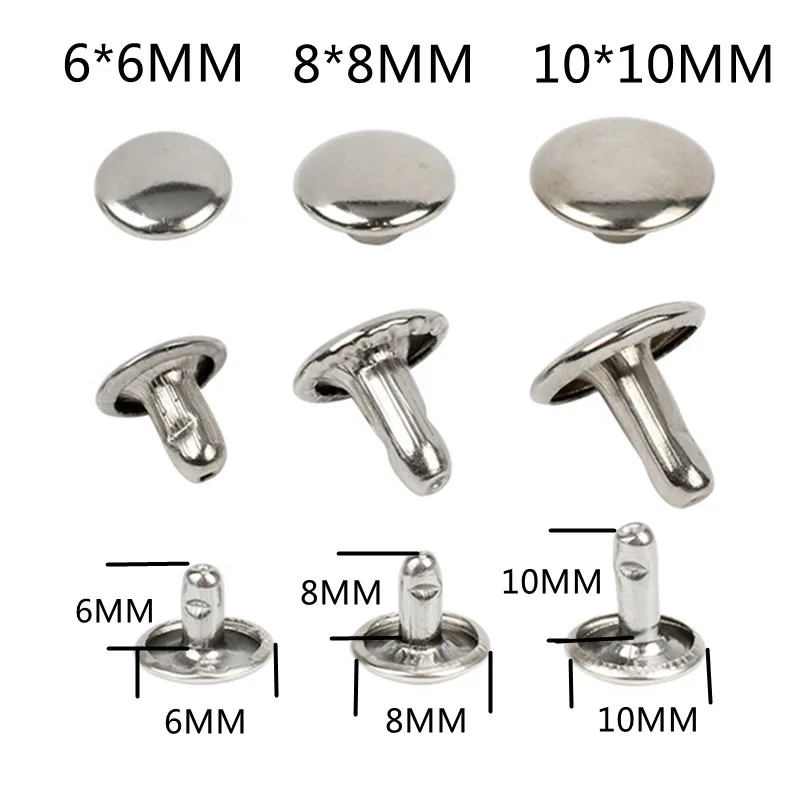 Форма для установки заклепок с двойной крышкой кожаная швейные Крепежные