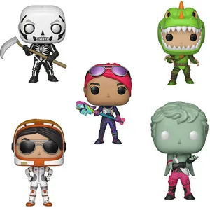 Виниловые экшн-фигурки Fortnight The fortress night Skull Trooper REX, коллекционные модели игрушек для детей, Рождественский подарок