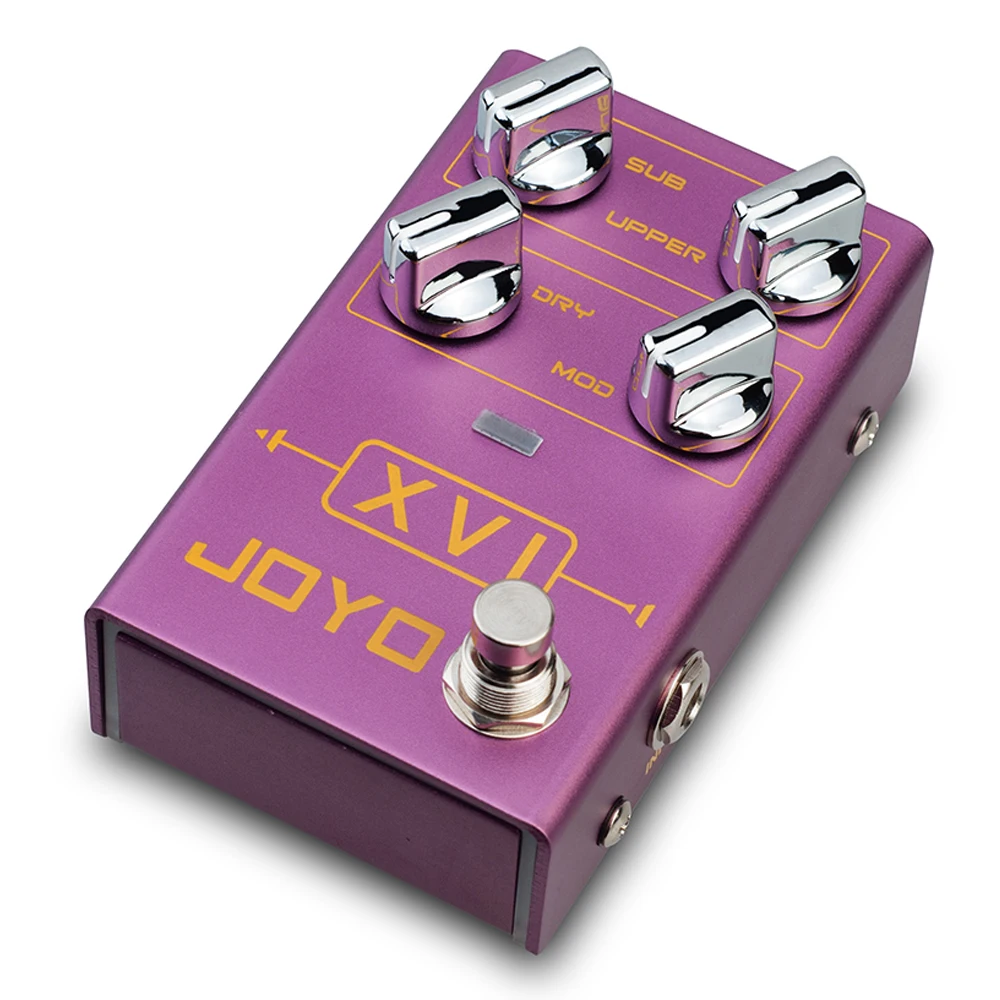 Joyo R-13 Xvi Octave Effector Pedalboard Pedal Electric Guitars Pedal with Mod Modulation True Bypass Bass Compressor Support enlarge