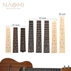 NAOMI Гриф для укулеле 21 дюйм23 дюйм26 дюйм Гавайская гитара грифборд кленпалисандр на выбор