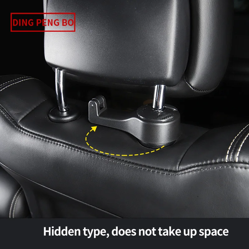 

Car Seat Back Hook For Ford Explorer Raptor F150 Portable Car Accessories Interior Hanger Holder Storage Purse Cloth Accessorie