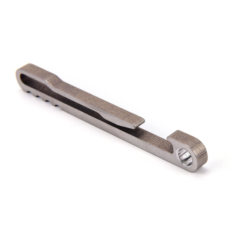 

Outdoor Equipment Titanium Alloy EDC Key Ring Belt Clip Quick Draw Keychain Hanging Buckle Bottle Opener Pocket Clip