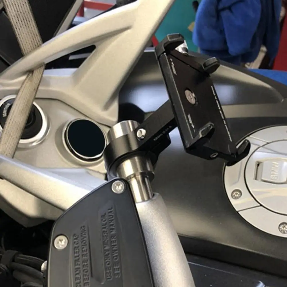 mobile phone navigation extension rod for bmw k1600gt r1200rt mobile phone holder motorcycle modification parts free global shipping