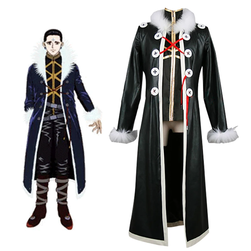 

Hunter X Hunter Cosplay Chrollo Lucilfer Kulolo lushilufelu Christmas Party Halloween Uniform Costume
