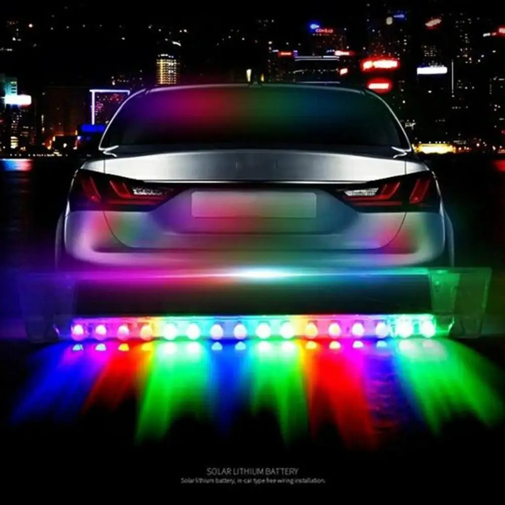 

Multifunctional Emergency Warning Light 16LED Decorative Lights Automobile Solar Strobe Light Anti-Collision