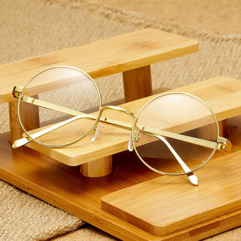 

2021, модные очки в винтажном стиле, круглые очки, прозрачные очки, очки с прозрачными линзами