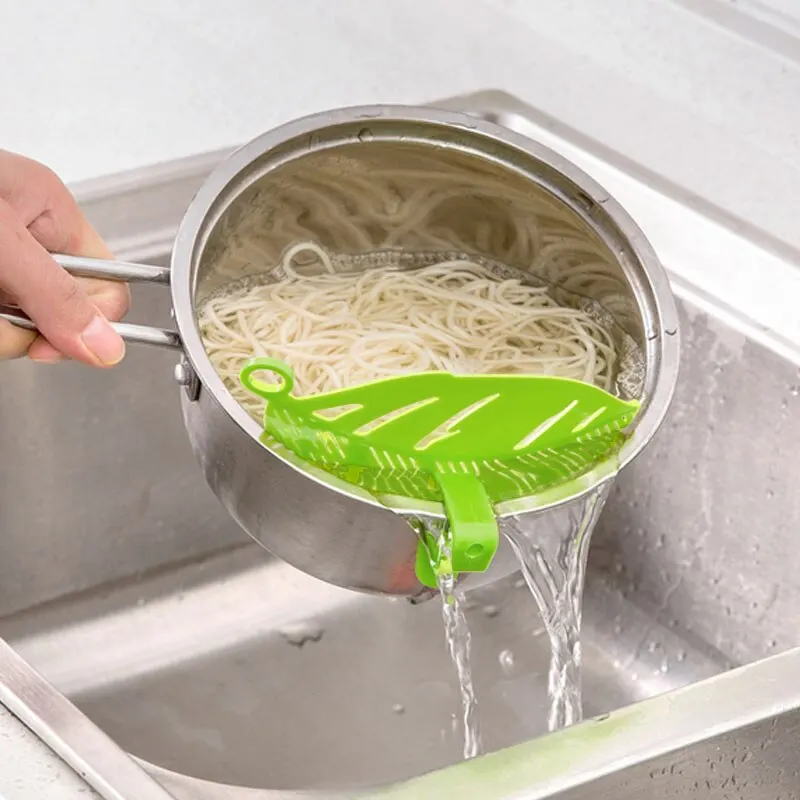 Домашняя противопроливающаяся силиконовая воронка для супа с носиком кастрюль