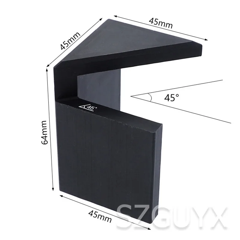 Деревообрабатывающий 45 градусный угловой маркер прямой угол круглая