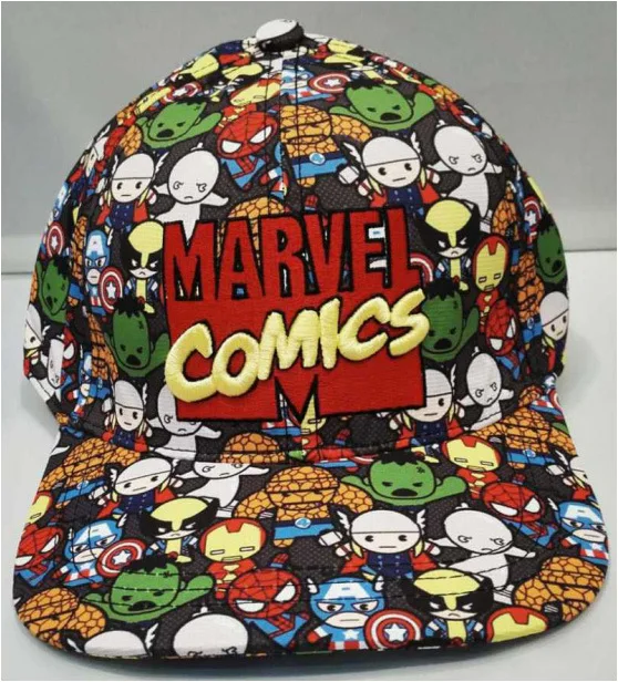 Marvel Comics Мстители для мужчин/женщин 2017 модная бейсбольная кепка мультяшная