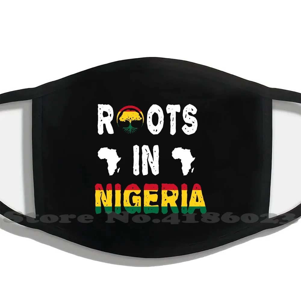 

Nigeria African Diaspora Ancestry Dna Roots Africa Map Design Black Breathable Reusable Mouth Mask Roots In Nigeria Africa Map