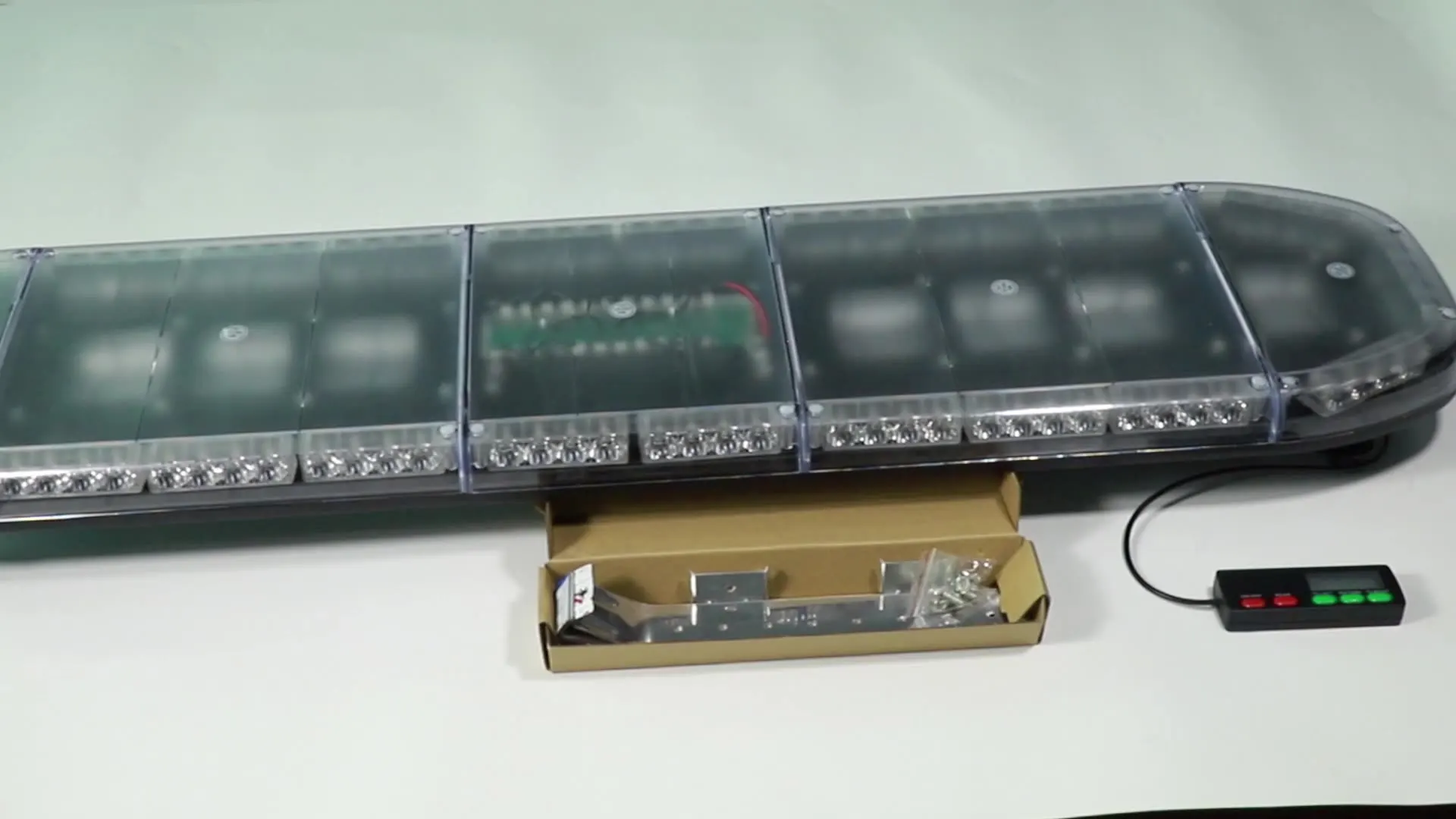 

1200mm Amber Recovery 88 LED Light Bar Ultra Thin Tow Truck Wrecker Warn Strobe Light