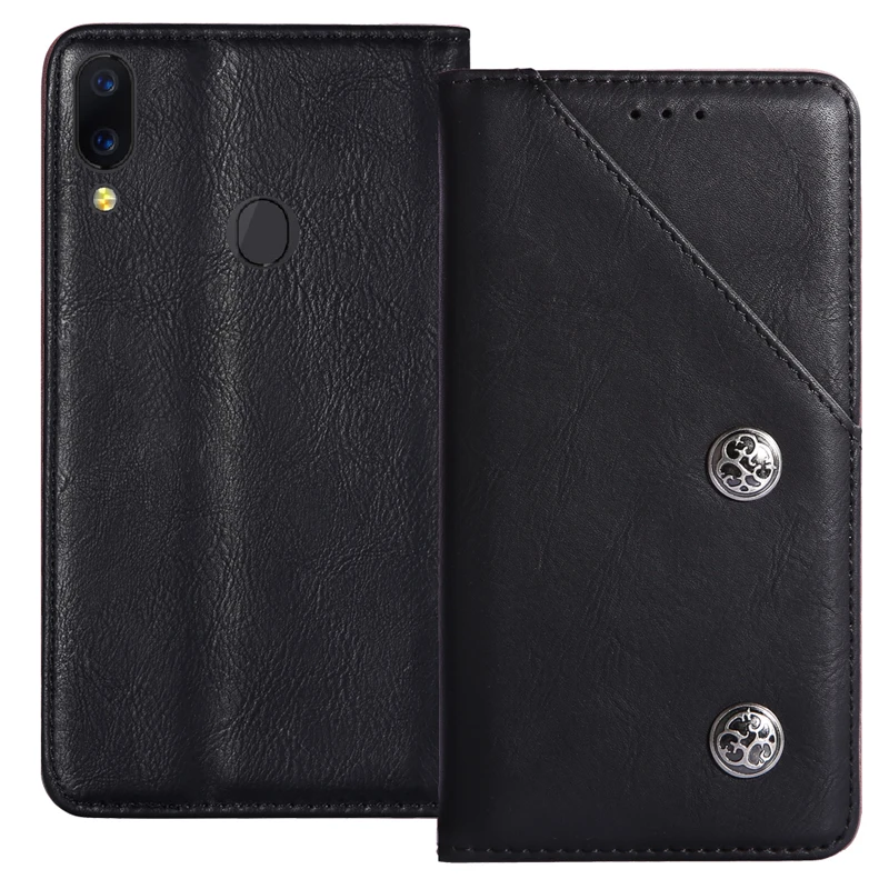 ITien деловой винтажный ТПУ силиконовый защитный флип кожаный чехол для телефона