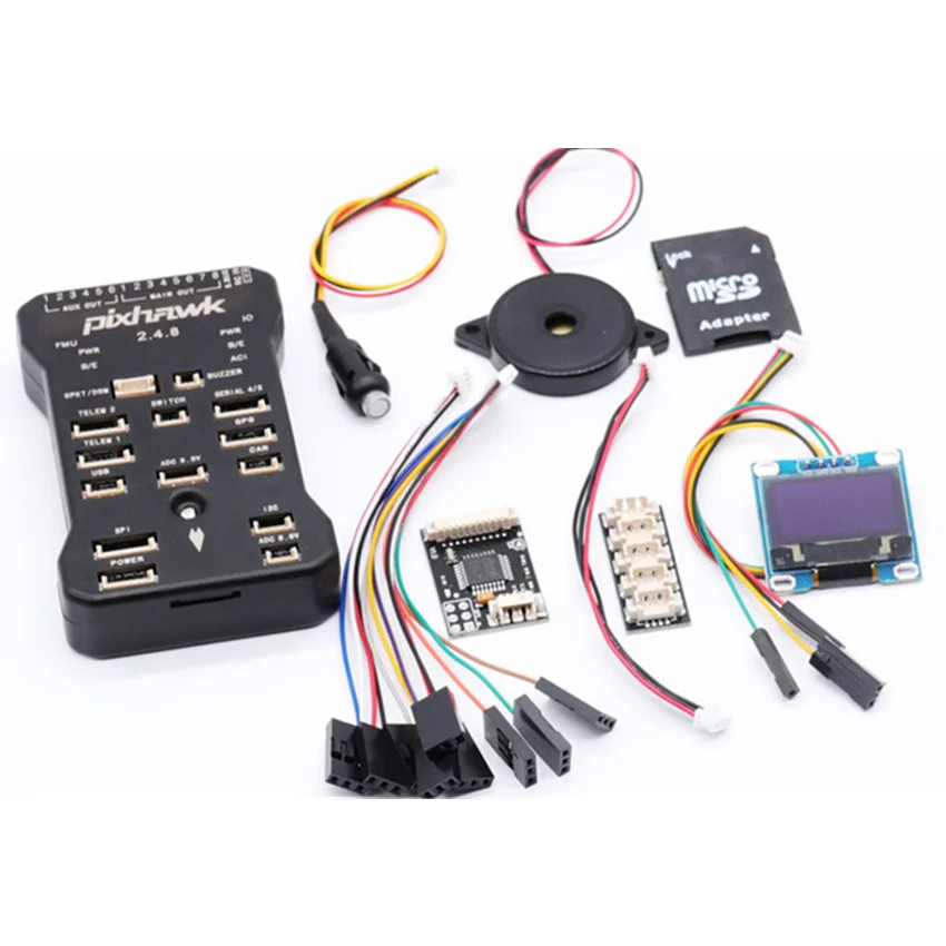 Полетный контроллер Pixhawk2.4.8 PX4 PIX 32 бит APM2.8 2.4.6 с комплектом OLED-дисплея