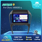 8G 128G Android 10 RDS для Chery ARRIZO 5 2016 Автомагнитола BT мультимедийный видеоплеер навигация GPS стерео приемник Авторадио 9''