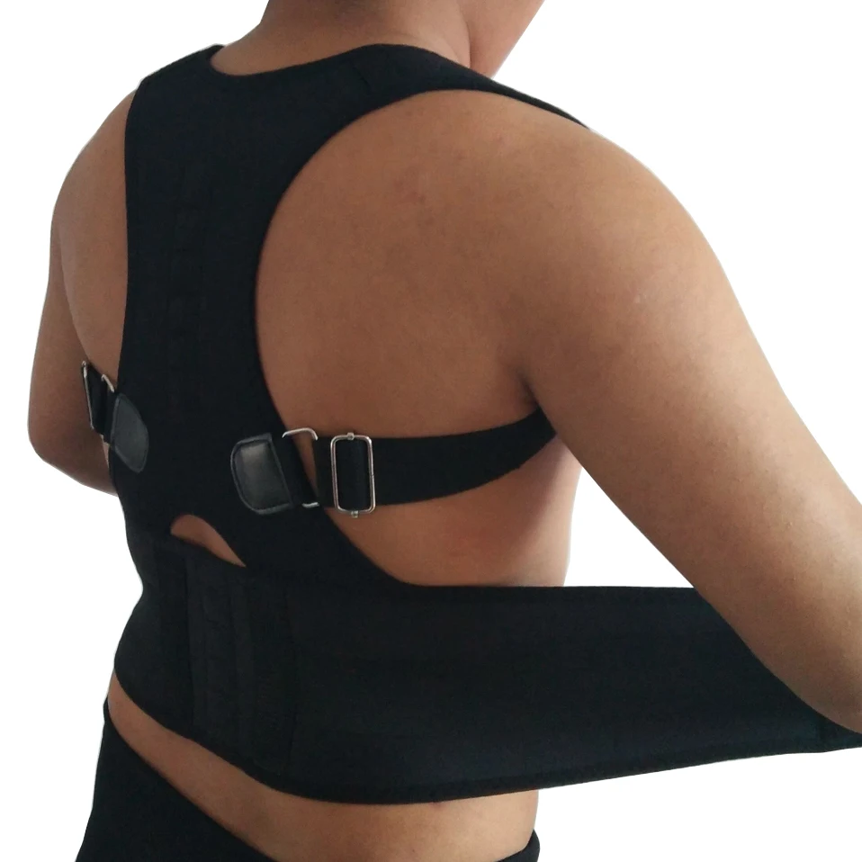 

Women New Posture Corrector Back Support Brace Vest Magnetic Corrector Postural Back Brace Belts Therapy Posture