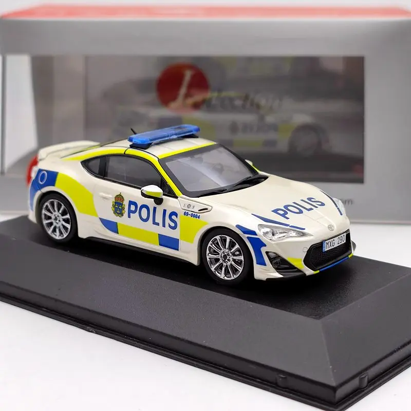 J Collection 1:43 For T~OTA GT86 TRD VERSION SWEDEN POLICE CAR 2013 JC295 Diecast Models Car Limited Auto Toys Gift | Игрушки и хобби