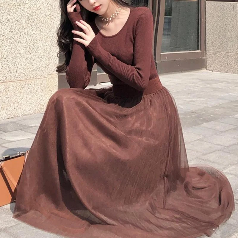 Большого размера плюс Kintted плетением в стиле пэчворк помет Черный Вечерние