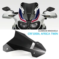 motorcycle accessories wind screen for honda crf1000l africa twin crf 1000 l 2016 2019 windshield windscreen screen protector
