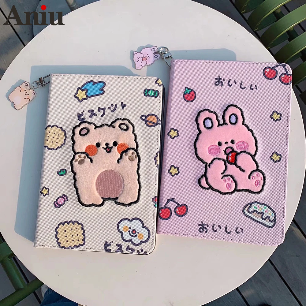 

New Arrival Cartoon Cute Soft Tablet Protective Case For iPad Air 1 2 3 Mini 4 5 Pro 2017 2018 2019 2020 10.9 12.9 Cover