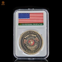 usa collectible badge semper fidells release the dogs of war copper us marine corps military challenge souvenisr coins wholder