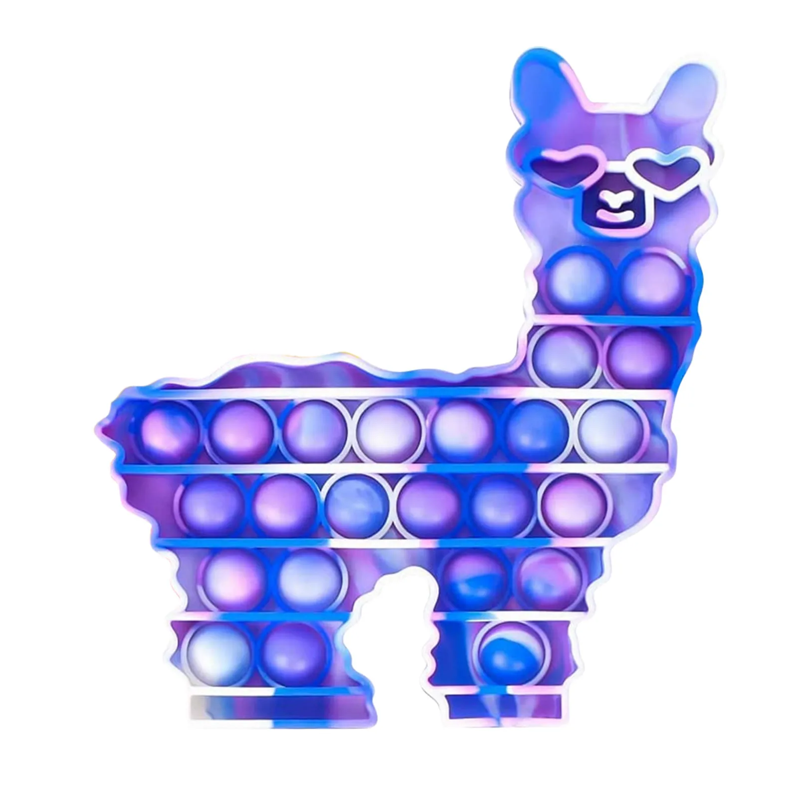 

Cute Alpaca Squeeze Bubble Toy Silicone Release Pressure Toy Adult Kawaii Animal Stress Relief Need Toy Adult Child Gift