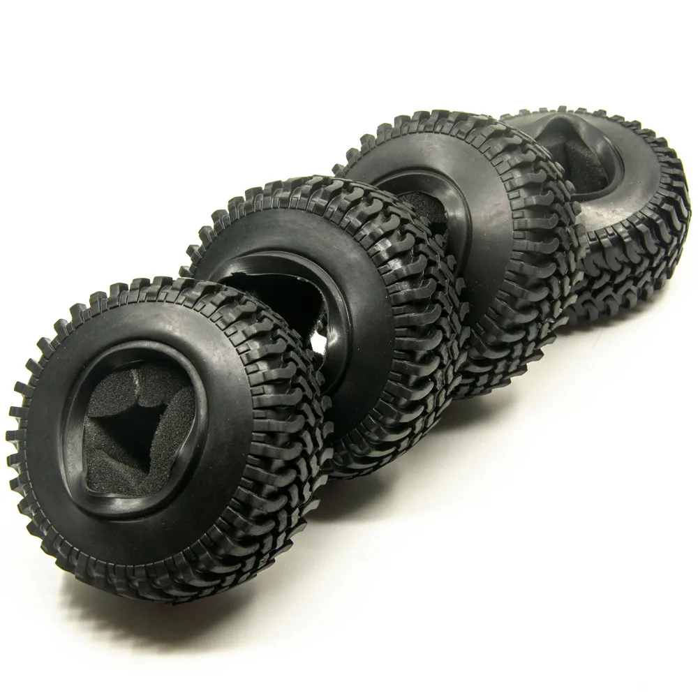 AXSPEED 4 шт. 100 мм 1 9 дюйма резиновые шины/колесные шины для SCX10 D90 Радиоуправляемый