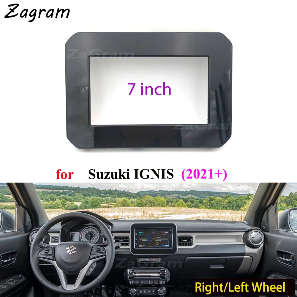 7 дюймовая 2 Din Автомобильная видеопанель для Suzuki IGNIS 2021 + панель CD DVD плеер аудио