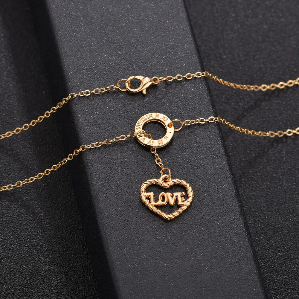 Ожерелье с подвеской проектором Я тебя люблю на 100 языках|Ожерелья подвеской| |