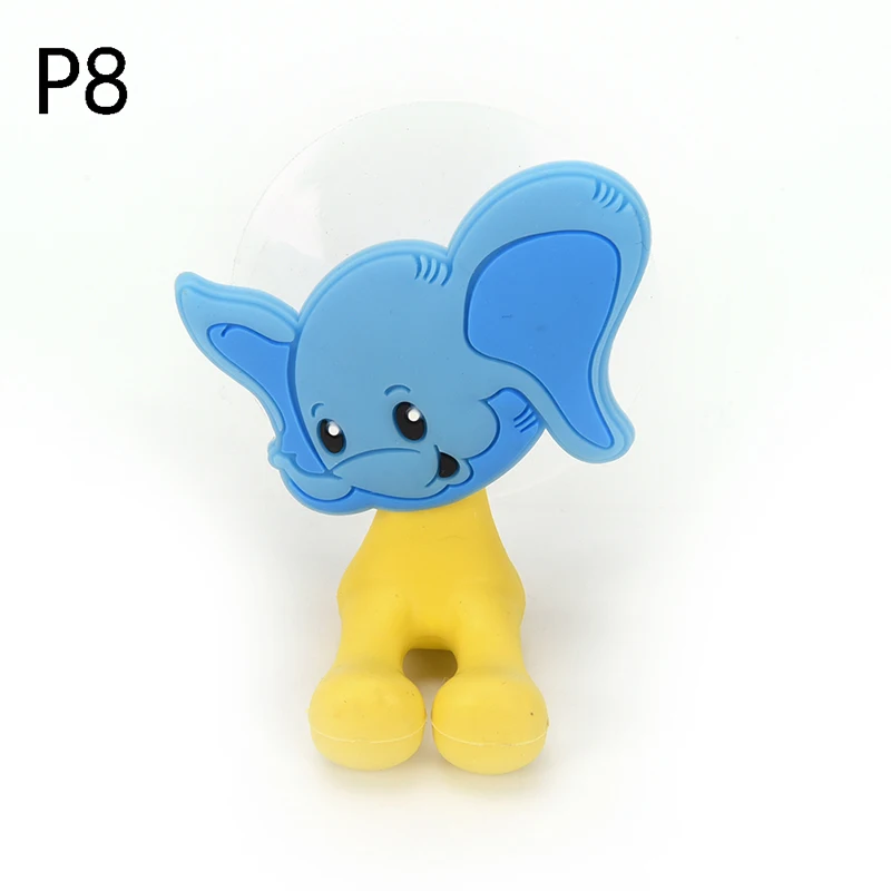 

1PC Lovely Cartoon Gecko Model Toothbrush Toothpaste Holder Bathroom Sets 4 Suction Hooks Tooth Brush Container