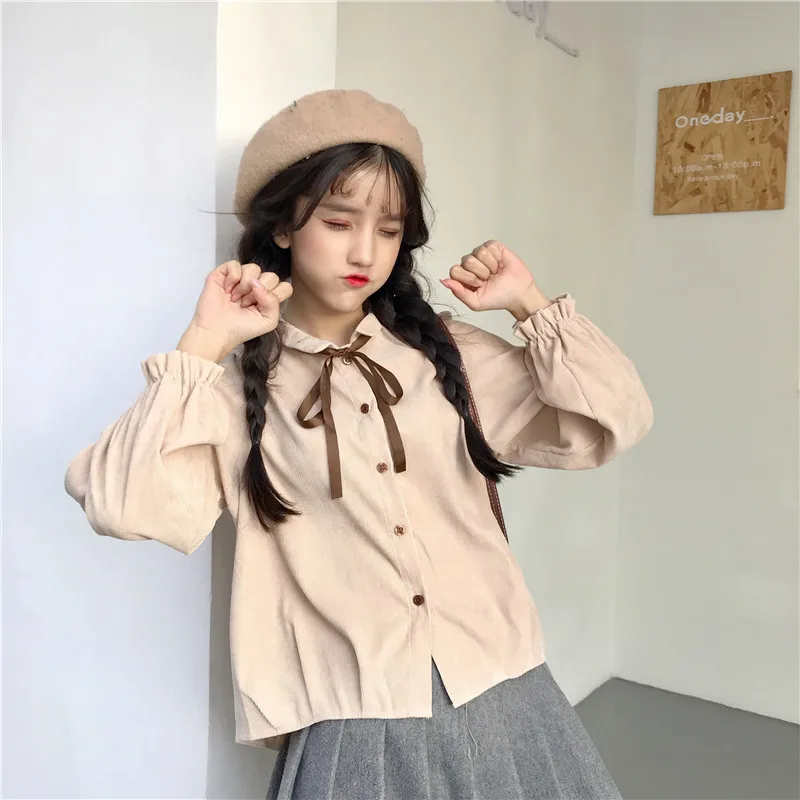 

Cheap wholesale 2018 new autumn winter Hot selling women's fashion casual ladies work Shirts G121