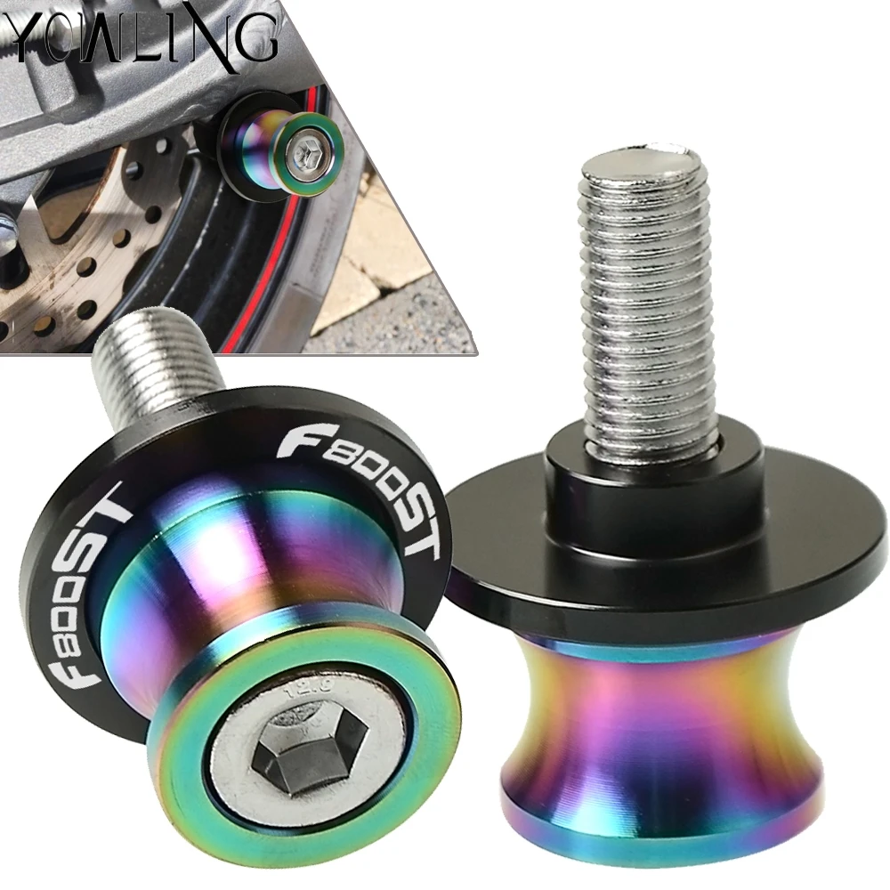 

M8 Swingarm Stand Screws Motorcycle Swing Arm Spools Sliders bobbins FOR BMW F800ST 2006 2007 2008 2009 2010 2011 2012 2013 2014