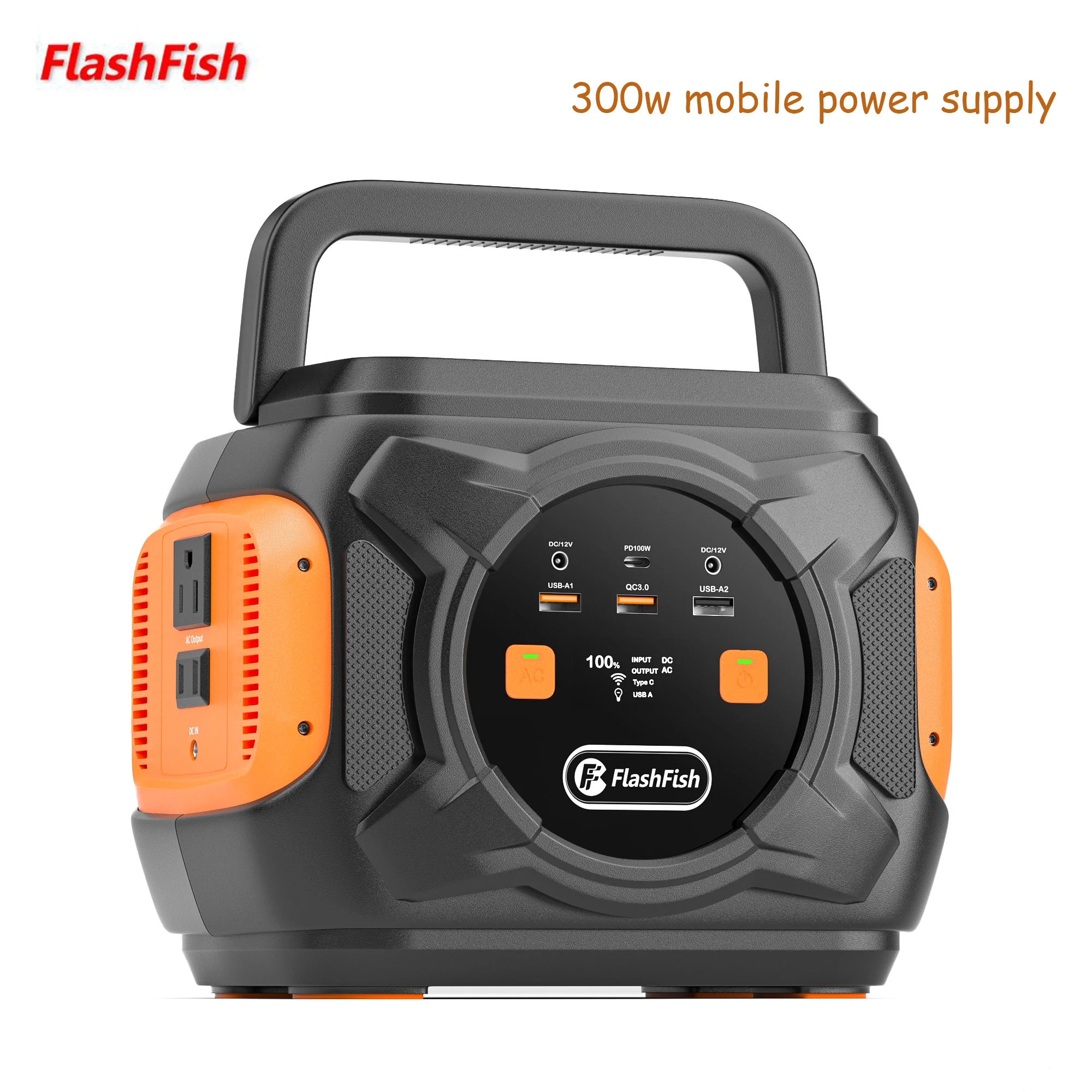 Portable Power Solar Station 320W 80000mAh Emergency Generator Pack Battery Rechargeable Tool Chinese Parts |