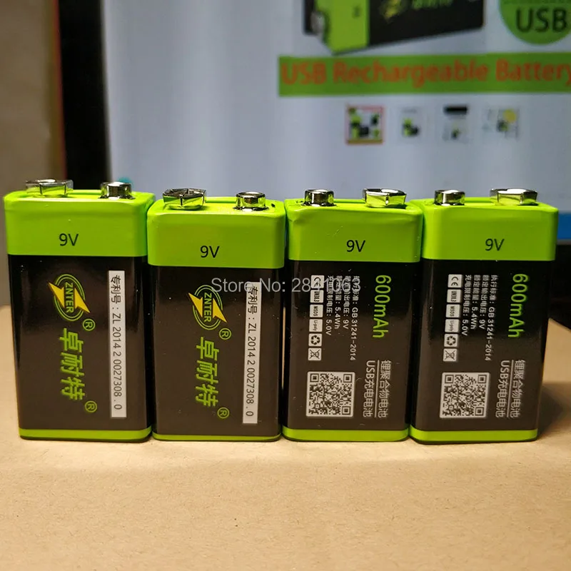 Аккумулятор ZNTER S19 9 В 600 мА · ч в|battery for rc|battery forbattery rc |