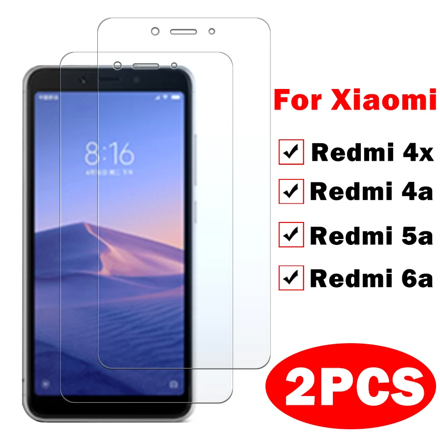 

Защитное стекло для xiaomi redmi 6/a/6a, 2 шт.