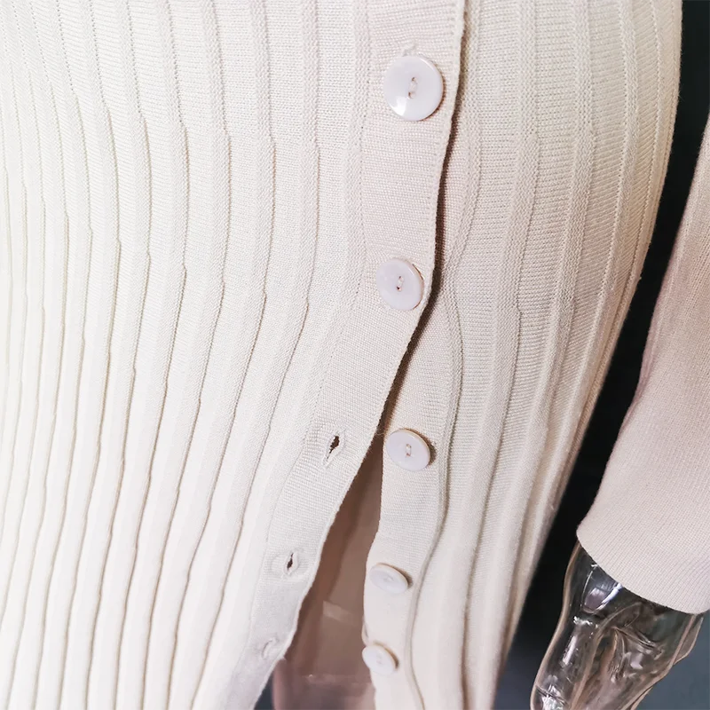 Женская зимняя юбка из двух предметов комбинированный костюм на пуговицах