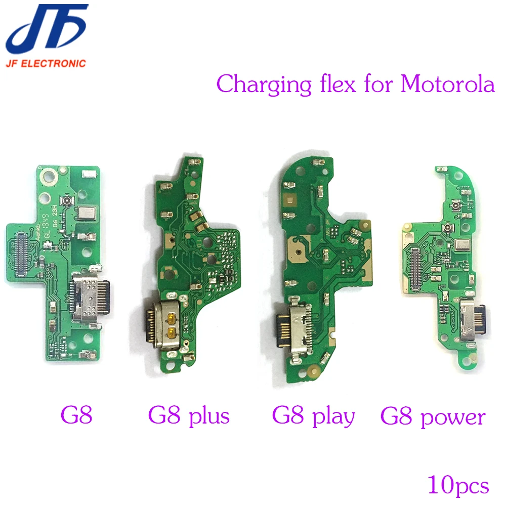 10 шт. для Motorola зарядный гибкий кабель Moto G8 power Lite play plus док разъем USB зарядное