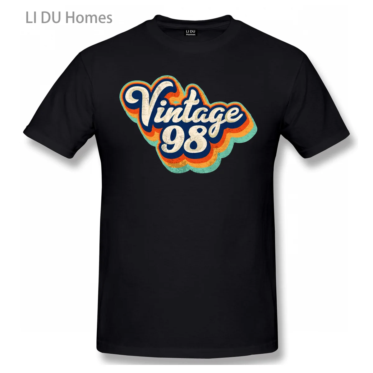 

Vintage 1998 22st Birthday T Shirt Oversize Cotton Tshirts Short Sleeve Streetwear T-shirts Tee Tops