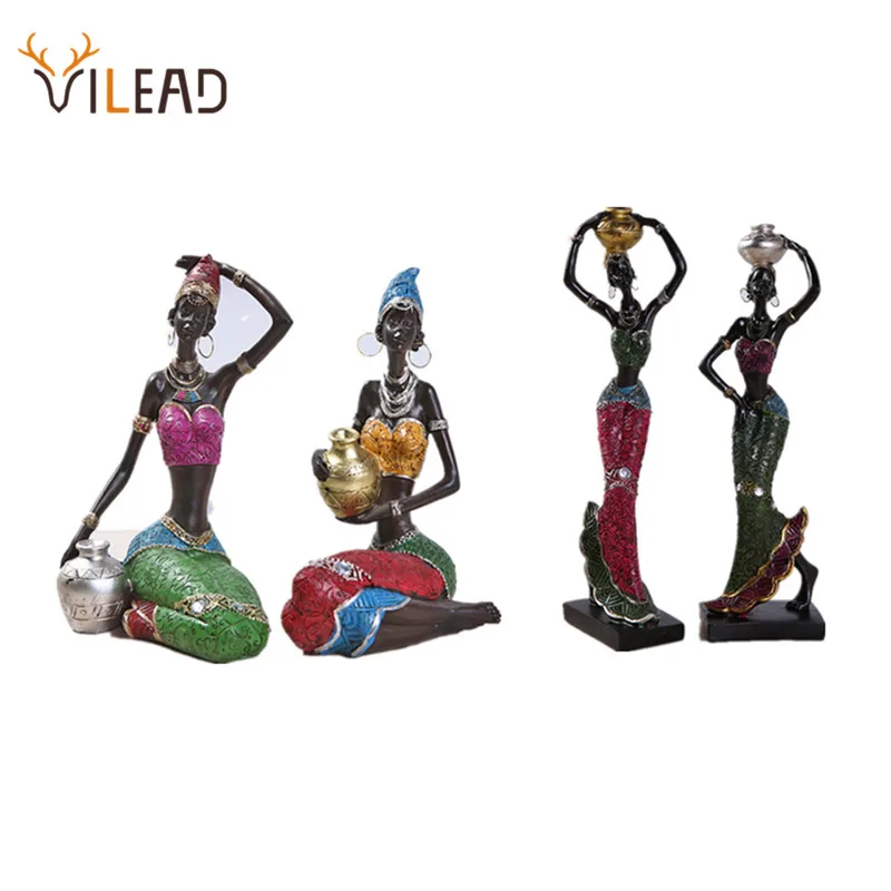 VILEAD 19 см 22 полимерные фигурки в этническом стиле африканская красавица
