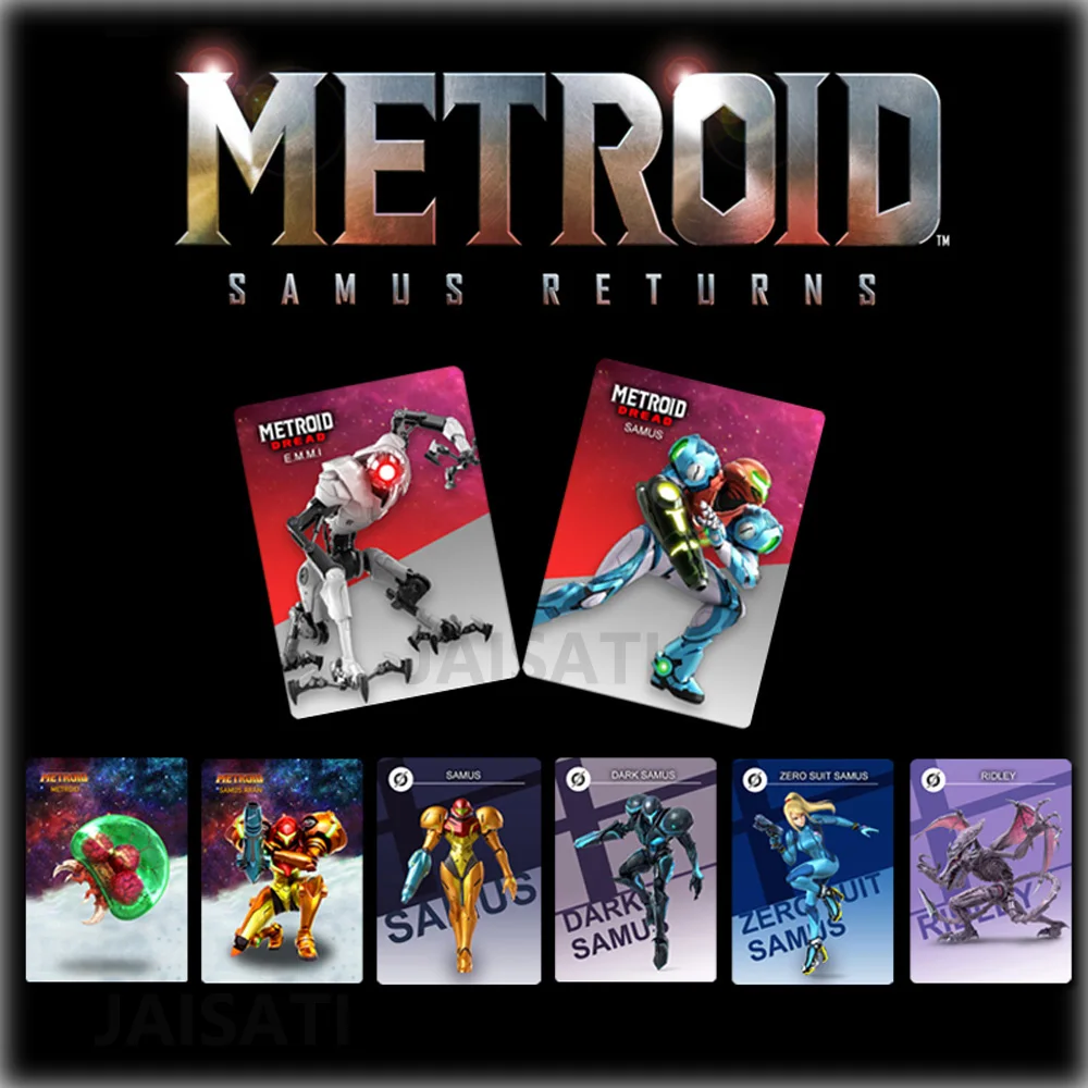 Metroid Dread amiiboen карта samus возвращает METROID 5 для NS Switch NFC ntag215 Tag amxxbo | Безопасность и
