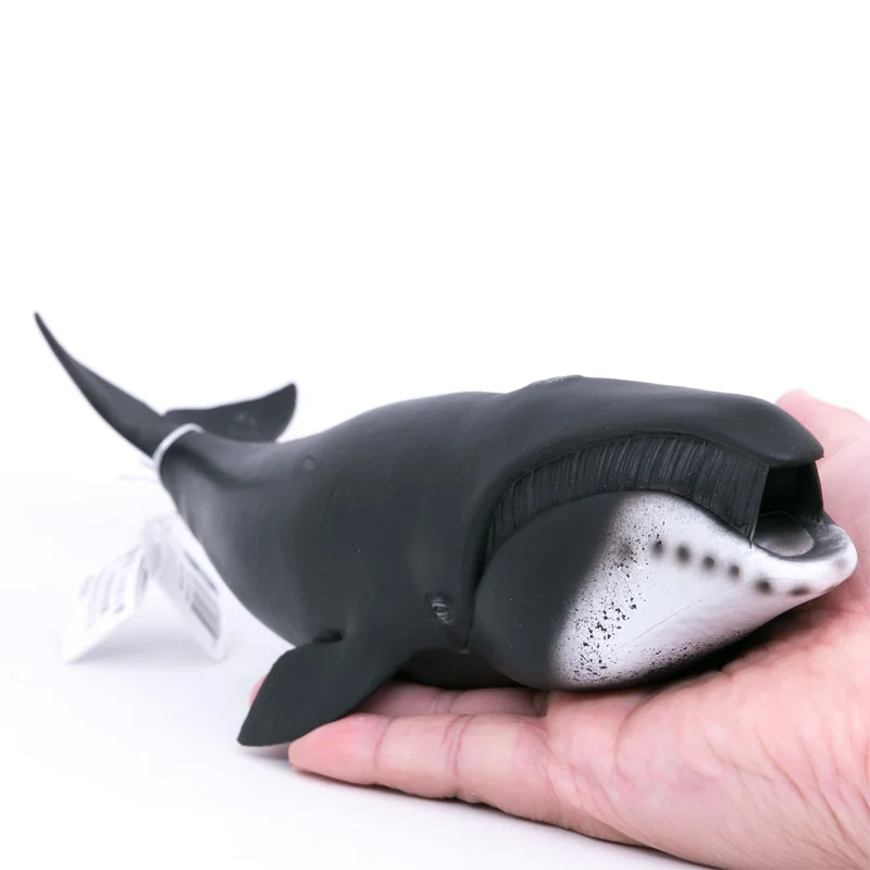 Дикая жизнь животные морской Кит ПВХ пластиковая модель игрушка #88652 | Игрушки и