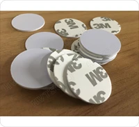 20mm 13 56mhz nfc sticker adhesive coin cards tags nfc 213 pvc waterdicht voor alle nfc telefoons
