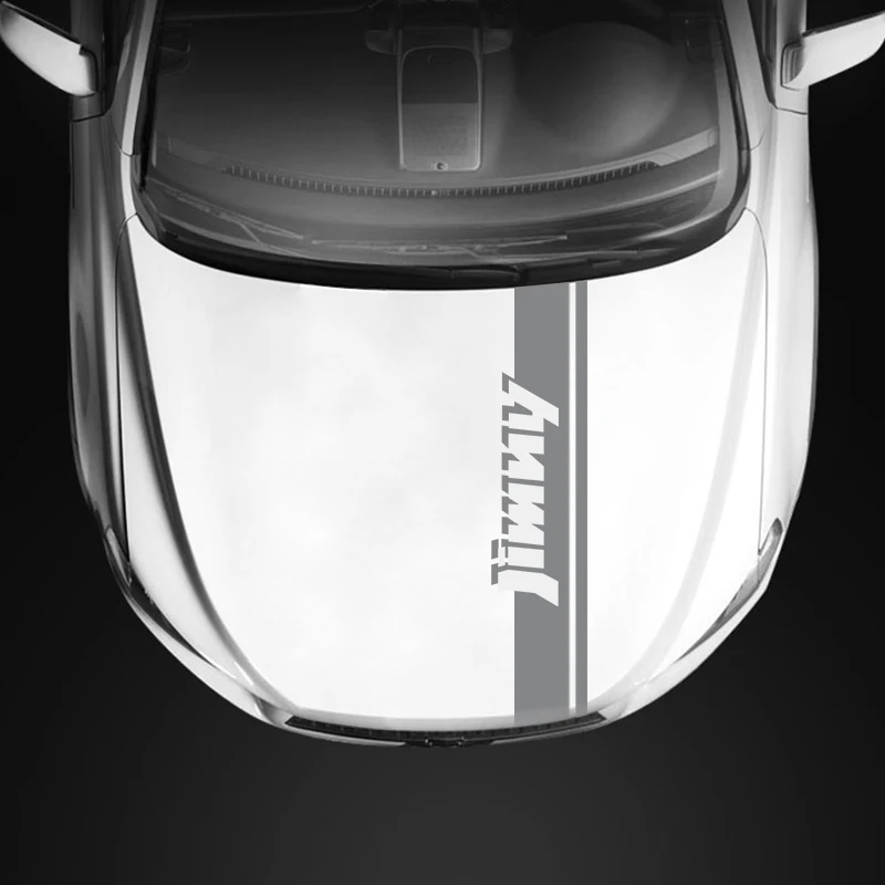 Автомобильные наклейки для suzuki jimny 2007-2019 крышка капота виниловая пленка Длинные