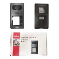 Dahua IP2-button door lock VTO3211D-P2-S2 illumination and night vision smart electric lock alarm Standard PoE VTM07R Rain Cover