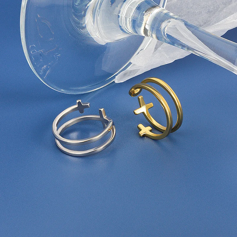 LIVVY серебряный цвет простое индивидуальное регулируемое широкое кольцо с